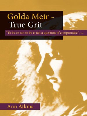 Golda Meir - ebook